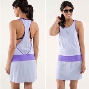 Lululemon Blissed‎ Out Dress | Lilac Purple | Size 6 | Rare Tennis Pickleball